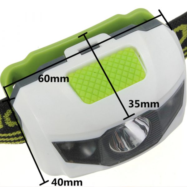 T16 Multi-functional 2+1 Headlight Protection Head-Mounted Flashlight Torch_4