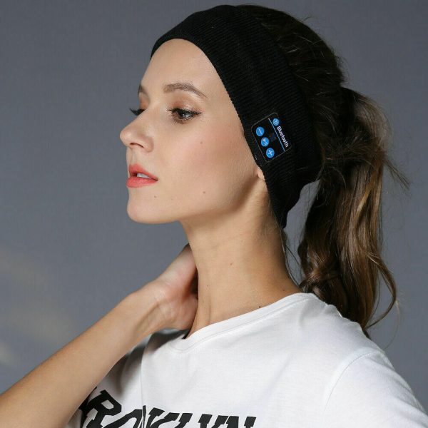 Musical Bluetooth Exercising Rechargeable Sleeping Headband_6