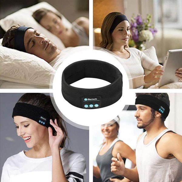 Musical Bluetooth Exercising Rechargeable Sleeping Headband_15