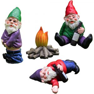 Miniature Garden Elf Ornaments Grass Decoration Gnomes Resin Art