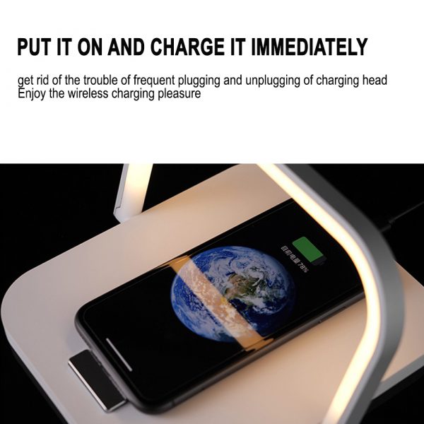 2-in-1 Folding Wireless Charger and Desktop LED Lamp with Eye Protection_6