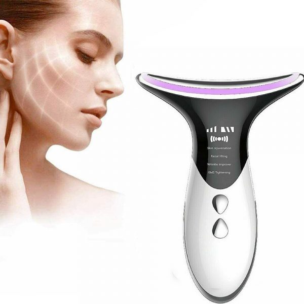 Skin Rejuvenation Home EMS LED Photon Therapy Neck Massager_2