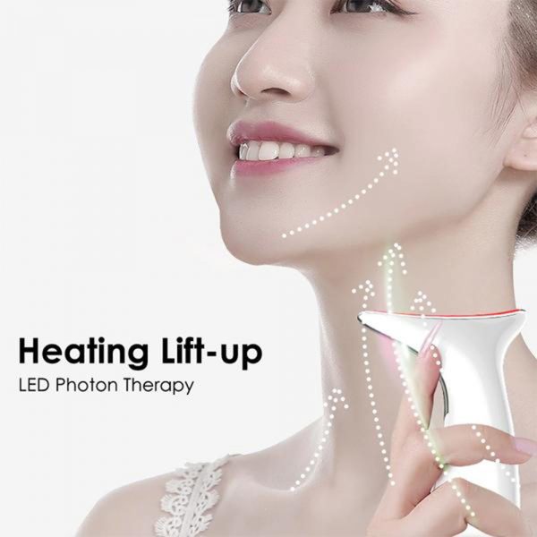 Skin Rejuvenation Home EMS LED Photon Therapy Neck Massager_6
