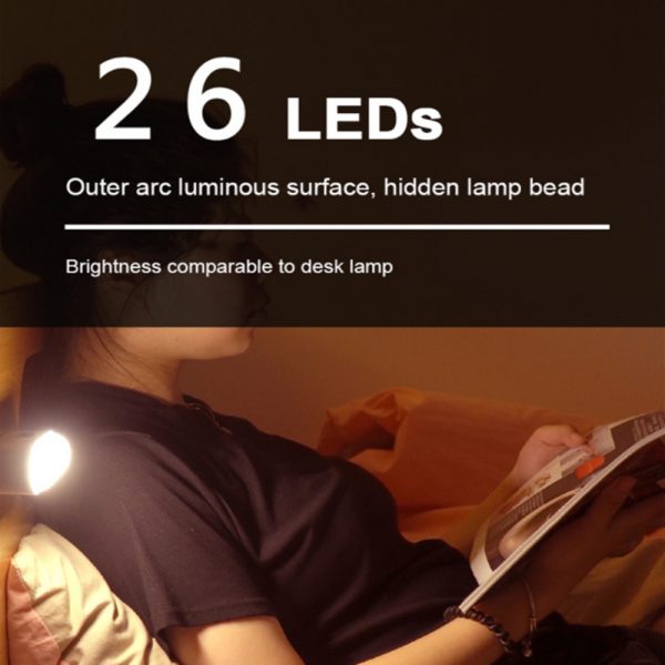 Eye Protection Dimmable Reading LED Night Light Rechargeable Lamp_5