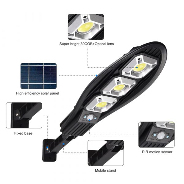 Remote Controlled Human Induction Outdoor Solar Garden Light_13