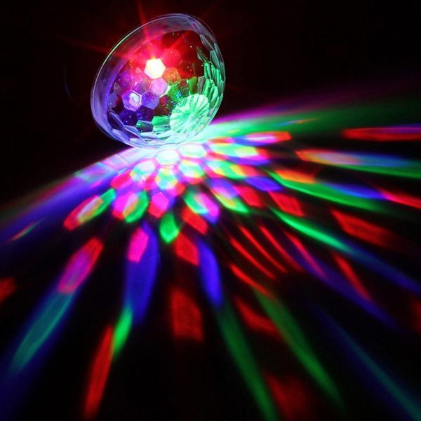 Remote Controlled RGB LED Light Voice Activated Rotating Crystal Light_2