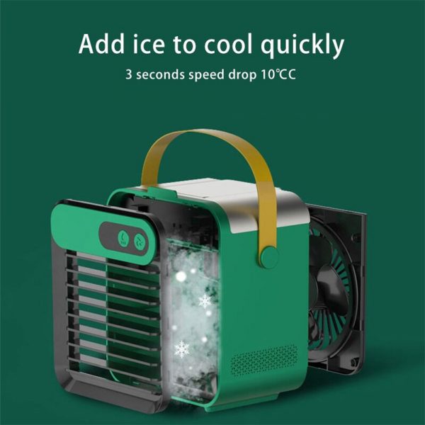 Rechargeable Portable Cooling Fan Mini Desktop Air Cooler_4