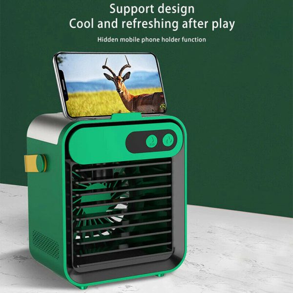 Rechargeable Portable Cooling Fan Mini Desktop Air Cooler_7