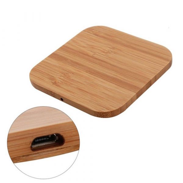 Portable Wireless Wooden Charging Pad for QI Enabled Devices_18
