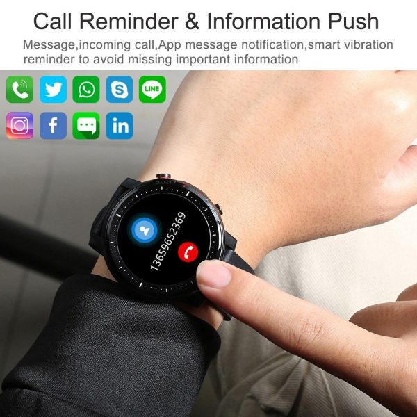 L15 Full Touch Display Smart Watch BT Control Fitness Watch_15