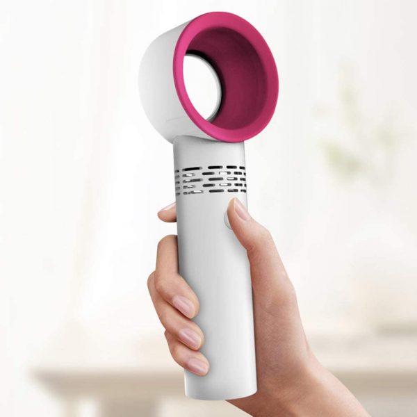 3 Speed Portable Bladeless Handheld Rechargeable Fan_5