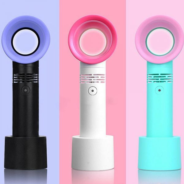 3 Speed Portable Bladeless Handheld Rechargeable Fan_7