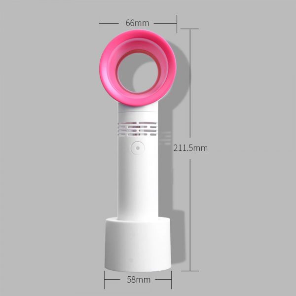 3 Speed Portable Bladeless Handheld Rechargeable Fan_13