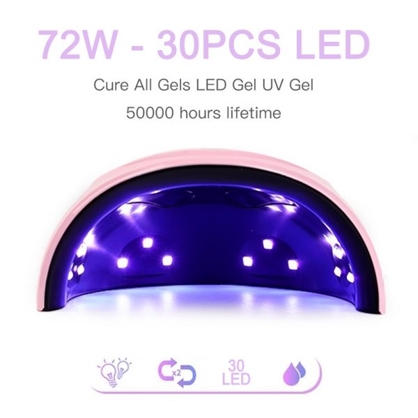LED UV Nail Lamp Gel Manicure Curing Drying Machine_10