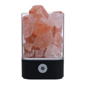 Ultrasonic Aromatherapy Himalayan Salt Lamp and Diffuser- USB Powered