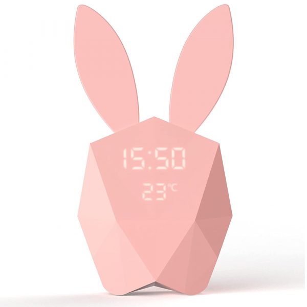 Geometrical Smart Rabbit Musical Motion Sensor Alarm Clock_1