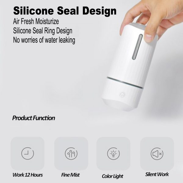 320ml Ultrasonic Car Air Humidifier Scent Diffuser and Hydrator_6