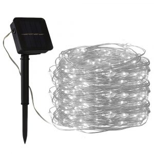 200LED Solar Powered String Fairy Light for Outdoor Decoration