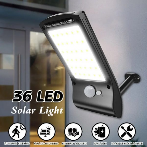 36 LED PIR Motion Sensor Waterproof Street Security Street Light_4