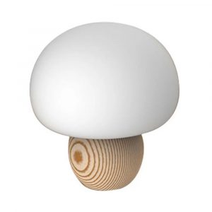 3 Step Dimming Portable Mushroom LED Night Lamp- USB Charging