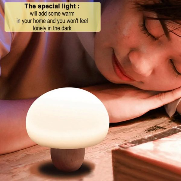 3 Step Dimming Portable Mushroom Soft Light LED Night Lamp_6