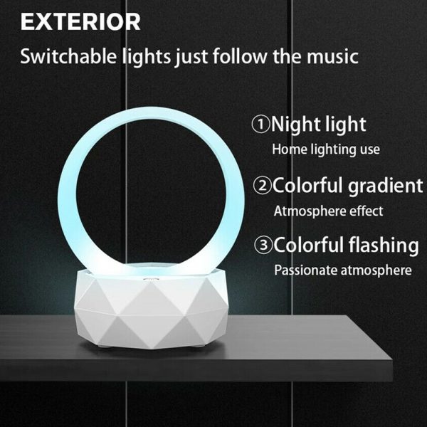 RGB LED Portable Wireless Bluetooth Speaker and Night Lamp_6