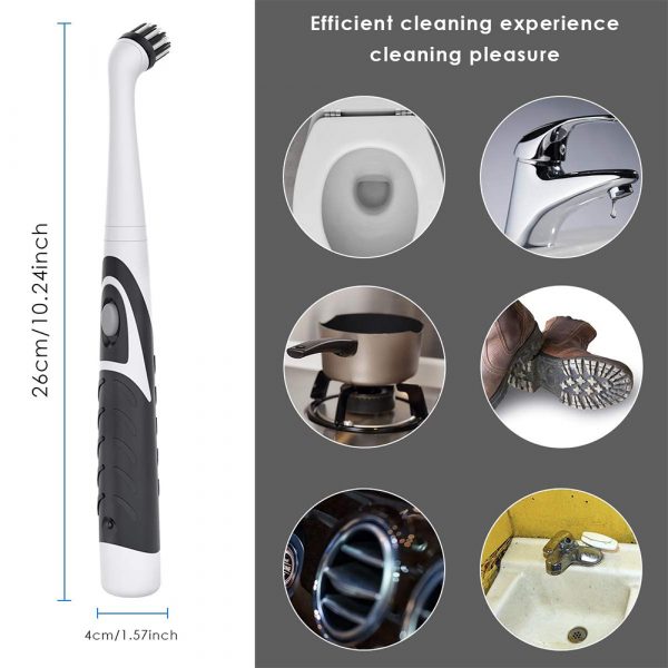 Electric Cleaning Brush Ultrasonic Handheld Multipurpose Scrubber_4