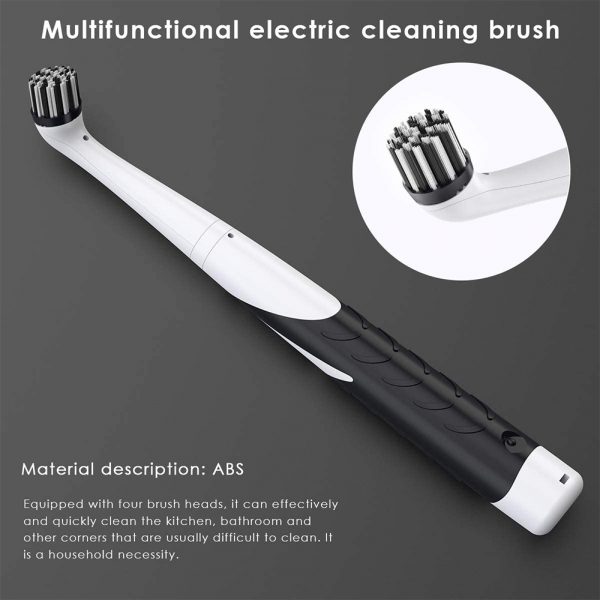 Electric Cleaning Brush Ultrasonic Handheld Multipurpose Scrubber_8