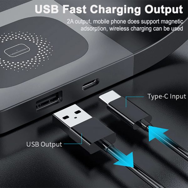 4-in-1 Multifunctional Fast Charging Magnetic Wireless Charger_13