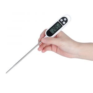 Instant Read Display Digital Food Meat Thermometer- Battery Powered