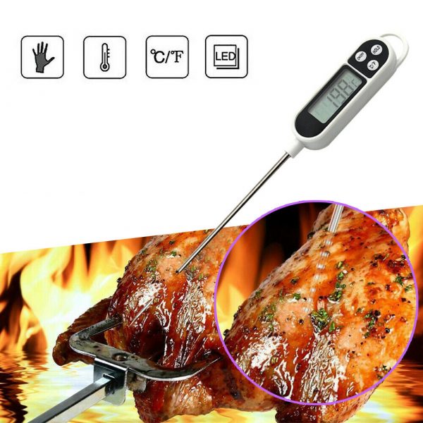 Instant Read Digital Food Meat Thermometer with LCD Display_4