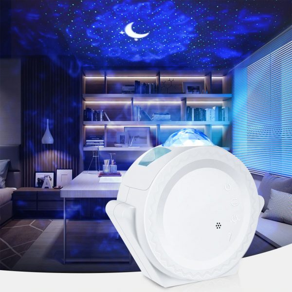 360° Rotation LED Star Light Galaxy Projector and Night Lamp_2