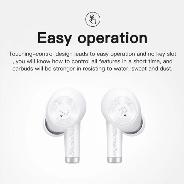 Wireless Earbud in-Ear Earphones with Charging Case and Mic_8