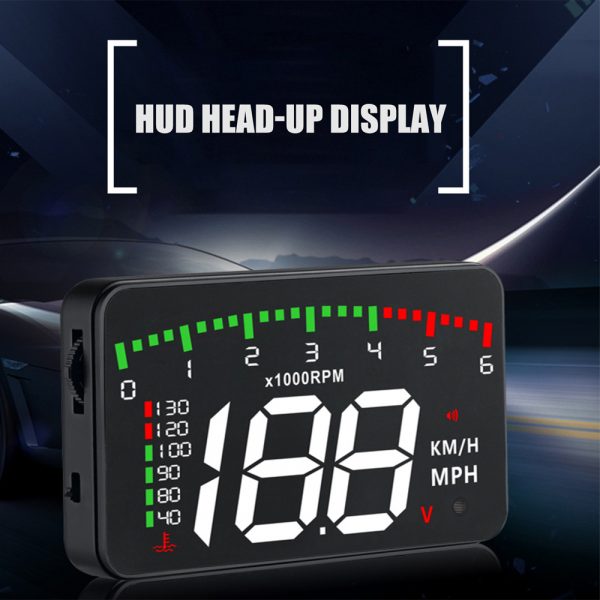 HUD Car Display Overs-speed Warning Projecting Data System_3
