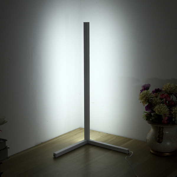 Modern and Simple RGB LED Corner Rod Standing Floor Lamp_36