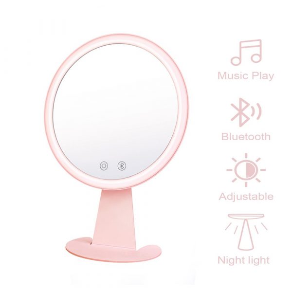 Professional Personal Makeup Mirror with Rechargeable LED Lights_12