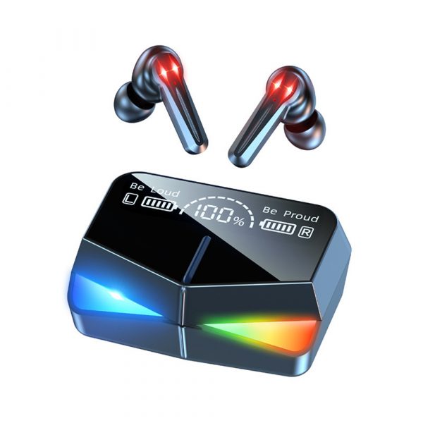 TWS M28 Wireless Gaming Bluetooth Headphones with Charging Box_0