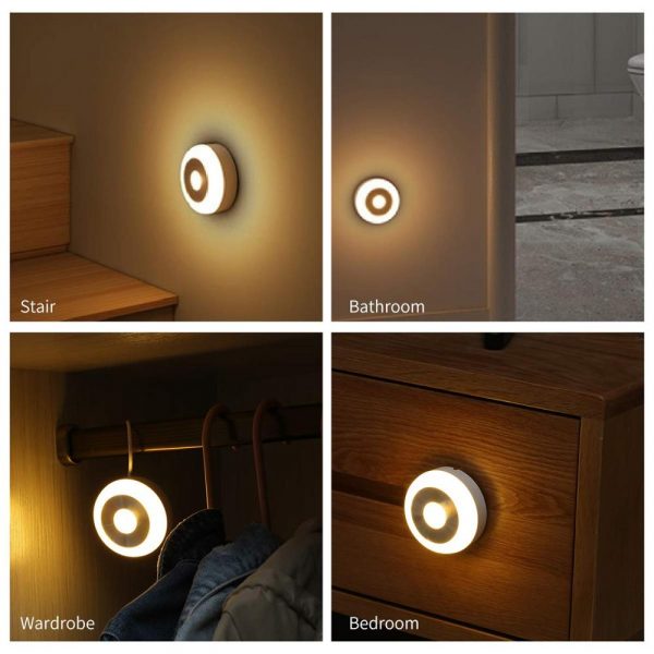 LED PIR Infrared and Motion Sensor Rechargeable Night Light_8