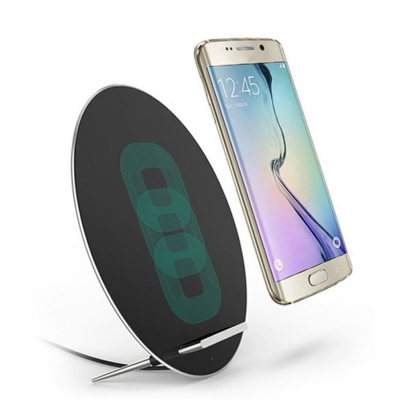 Fast Charging Dual Coil Wireless Charging Pad for QI Devices_5