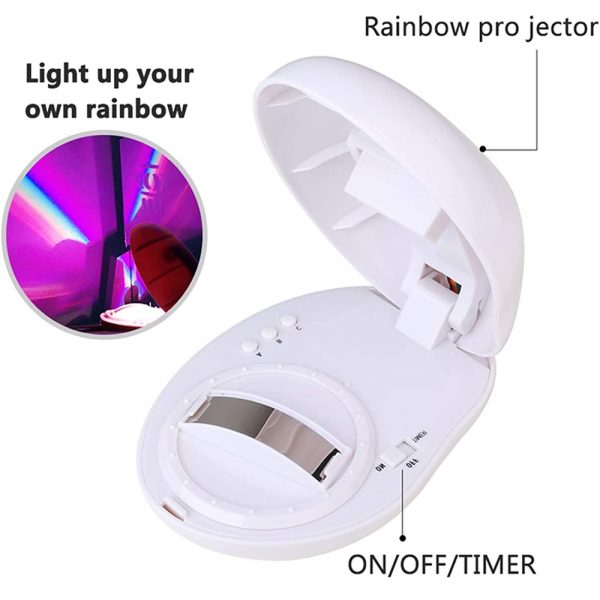 Creative Egg-Shaped Rainbow Star Projecting LED Lamp Night Light_6