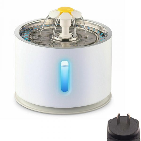 Automatic Pet Water Fountain with Pump and LED Indicator_3