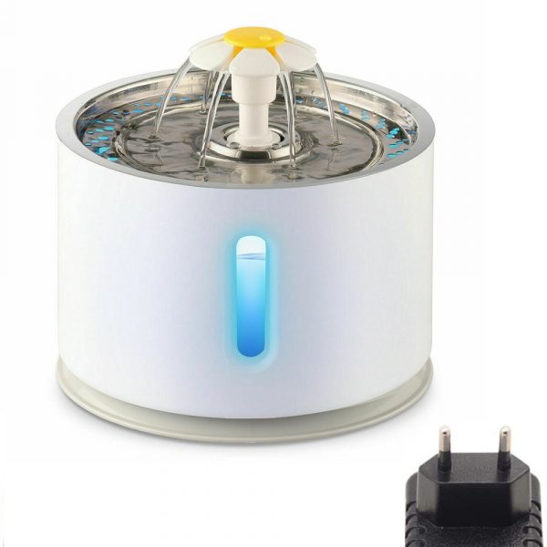 Automatic Pet Water Fountain with Pump and LED Indicator_4