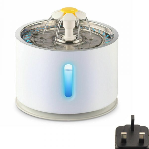 Automatic Pet Water Fountain with Pump and LED Indicator_5