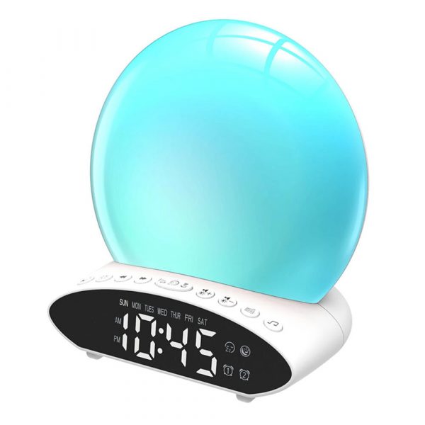 5-in-1 Multifunctional Digital Display Alarm Clock and LED Lamp_1