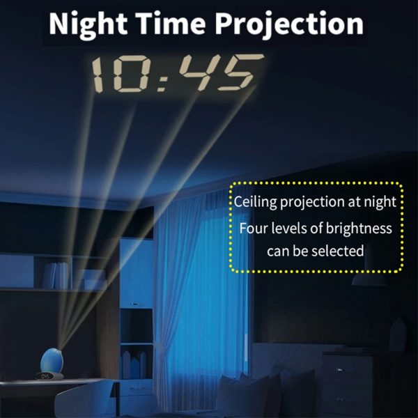 5-in-1 Multifunctional Digital Display Alarm Clock and LED Lamp_9