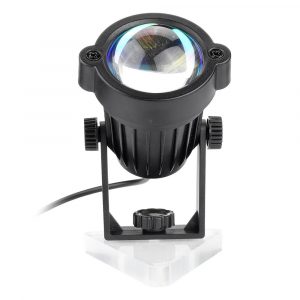 LED Multi-Color Sunset and Rainbow Spotlight Projector- USB Plugged-in