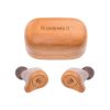 TWS Bluetooth Wooden Designed Earphones with Charging Case_0