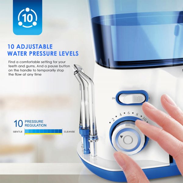 10 Level Pressure Water Pulse Dental Flosser and Oral Irrigator_12