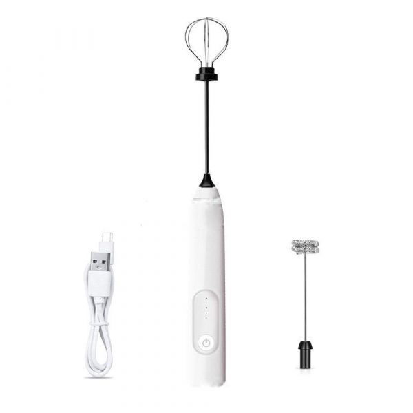 USB Rechargeable Automatic Milk Frother and Egg Beater_1
