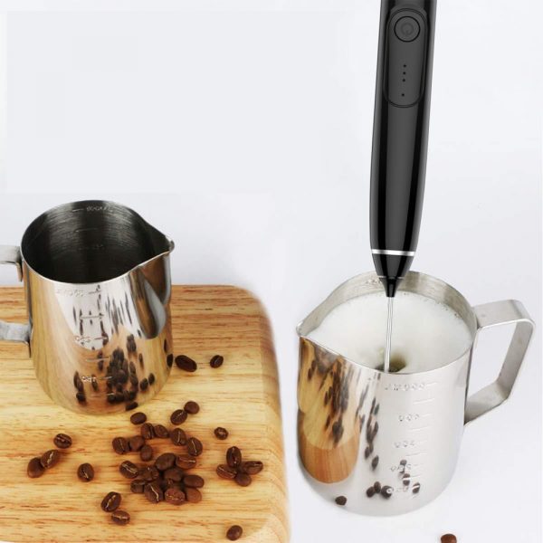 USB Rechargeable Automatic Milk Frother and Egg Beater_2